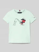 Koszulki dla chłopców - T-shirt z okrągłym dekoltem model 'FLAG FUN’ - miniaturka - grafika 1