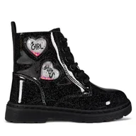 Buty dla dziewczynek - Trzewiki DeeZee CEO-CM231212-1 Różowy - miniaturka - grafika 1