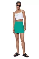 Spódnice - TRENDYOL Spódnica damska z tkanej tkaniny mini spódnica ołówkowa, Zielony, 38 - miniaturka - grafika 1