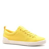 Buty sportowe damskie - Żółte tenisówki BIG STAR BSKK274050 - Neścior - miniaturka - grafika 1