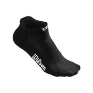 Tenis ziemny - Skarpety tenisowe damskie Wilson NO SHOW SOCK czarne - 37-42 - miniaturka - grafika 1