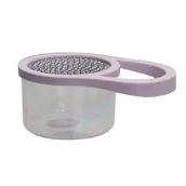 Przybory do gotowania - Tarka okrągła z pojemnikiem Vege mix kolorów - miniaturka - grafika 1