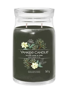 Yankee Candle Świeca zapachowa "Silver Sage & Pine" - 567 g - Świece - miniaturka - grafika 1