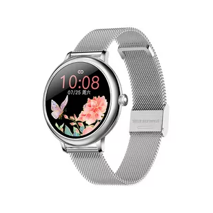 Garett Women Emma Srebrno-stalowy - Smartwatch - miniaturka - grafika 1