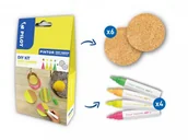 Markery permanentne - Marker Permanentny 4 Kolory Z Podkładkami Pod Kubek 6 Szt. Pilot Pisw-Pt-S2 - miniaturka - grafika 1