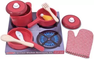 Melissa &amp; Doug Melissa &amp Doug MELISSA Drewniane akcesoria kuchenne 12610 - Zabawki AGD - miniaturka - grafika 1