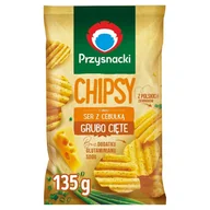 Inne przekąski suche - Przysnacki PRZYSNACKI CHIPSY SER Z CEBULKĄ 135G zakupy dla domu i biura 50451590 - miniaturka - grafika 1