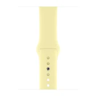 Akcesoria do smartwatchy - Apple Pasek sportowy w kolorze łagodnej żółci do koperty 38mm / 40mm / 41mm / 42mm - rozmiar S/M/L - miniaturka - grafika 1