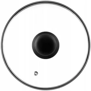 Pokrywa żaroodporna z uchwytem 22 cm, czarna - Pokrywki Pokrywa żaroodporna z uchwytem 22 cm, czarna - Pokrywki - miniaturka - grafika 1