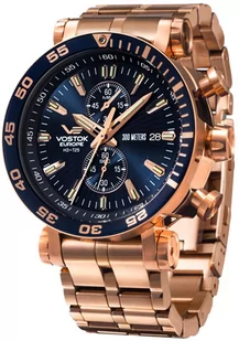 Zegarek Vostok Europe VK61-575B590B Energia Rocket Automatic - Zegarki męskie - miniaturka - grafika 2