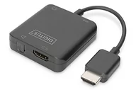 Złącza, przejściówki, adaptery - DIGITUS Ekstraktor sygnału dźwiękowego 4K HDMI do HDMI/Stereo 2.0 /Toslink 5.1 DA-70475 - miniaturka - grafika 1