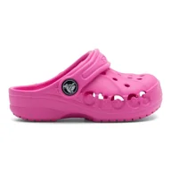 Buty dla dziewczynek - CROCS BAYA CLOG T 207012-6QQ Różowy - miniaturka - grafika 1