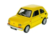 Samochody i pojazdy dla dzieci - KOLEKCJA PRL FIAT 126P MALUCH ŻÓŁTY 1:43 - miniaturka - grafika 1