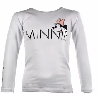 Bluzy dla dziewczynek - Bluzka dla dziewczynki Myszki Minnie biała - grafika 1
