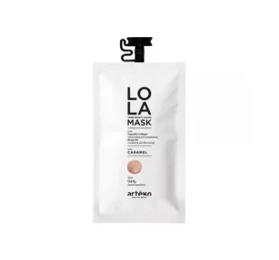 Artego Artego Lola Mask Color Caramel 20ml - Maski do włosów - miniaturka - grafika 1
