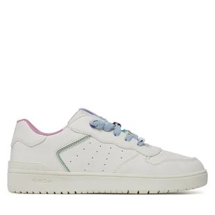 Sneakersy Geox J Washiba Girl J45HXD 0003W C0653 D Biały - Buty dla dziewczynek - miniaturka - grafika 1