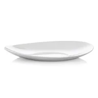 Talerze - Talerz płytki Prometeus 27 x 24 cm biały - miniaturka - grafika 1