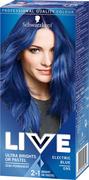 Farby do włosów i szampony koloryzujące - Schwarzkopf Live Color XXL Ultra Brights 95 Electric Blue 3789229 - miniaturka - grafika 1