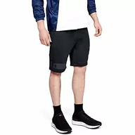 Kalesony - Under Armour Tech Terry Pants spodnie męskie, czarne, S, kolor: black/anthracite , rozmiar: XS 1309956-001 - miniaturka - grafika 1