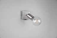 Lampy ścienne - RL VANNES Nikiel mat E27 Kinkiet regulowany z włącznikiem RL R80181707 R80181707 - miniaturka - grafika 1