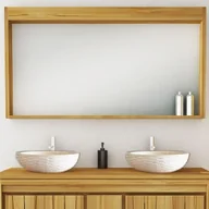Lustra - Lustro Septimia z półką z litego drewna tekowego 140 cm + 120,- Euro - miniaturka - grafika 1