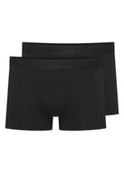 Majtki męskie - Bokserki Domme 2-pak Henderson czarny 3XL - miniaturka - grafika 1