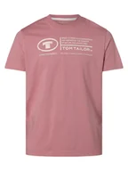 Koszulki męskie - Tom Tailor - T-shirt męski, różowy - miniaturka - grafika 1