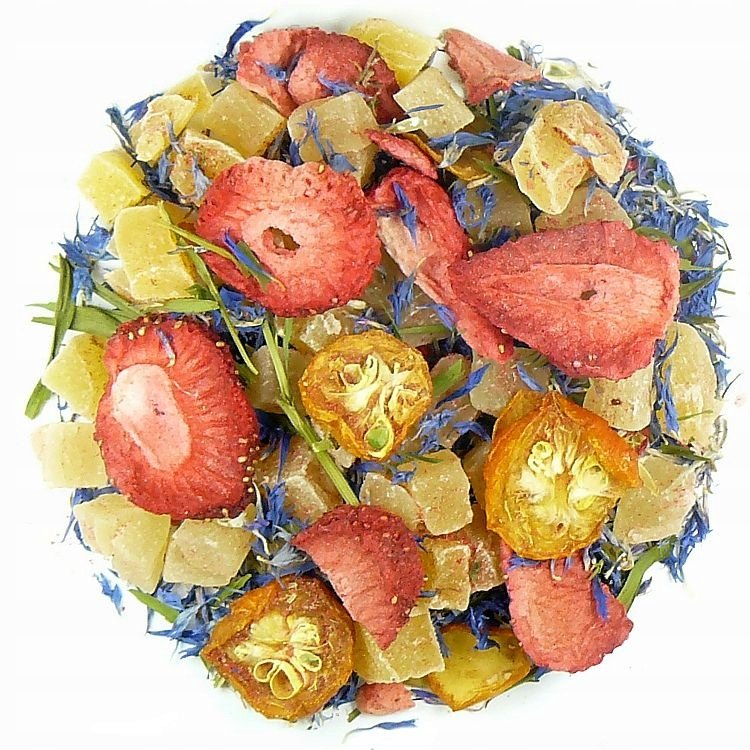 Herbata Owocowa Safari Bamboo Mango bambus Kumkwat truskawka 1kg