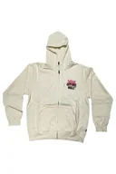 Bluzy męskie - Bluza Męska VANS Metal Wall Full Zip Marshamallow VN000PGKFS81 S - miniaturka - grafika 1