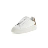 Sneakersy damskie - Damskie Sneakersy GUESS ELBINA FLJELBFAL12-WHBEI – Biały - miniaturka - grafika 1