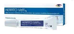 PHARM SUPPLY Kerato VitA maść do oczu 5 g Wysyłka kurierem tylko 10,99 zł - Wzrok i słuch - miniaturka - grafika 1