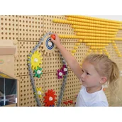 Mały naukowiec - Masterkidz Koła Zębate Zbuduj Własny Mechanizm - Tablica Naukowo-Kreatywna  STEM - miniaturka - grafika 1