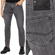 Spodnie męskie - Lee RIDER SLIM Mid Worn Walker DOPASOWANE ZWĘŻANE SZARE W36 L30 - miniaturka - grafika 1