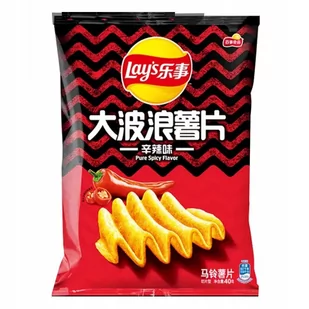 Chipsy Lay's Big Wave Pure Spicy Ostre 70g - Chipsy - miniaturka - grafika 1