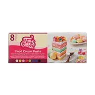 Dodatki do ciast w proszku - Fun Cakes barwniki spożywcze w paście Set 8szt - pasty barwiące do mas - miniaturka - grafika 1