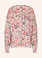 Bluzy damskie - Boss Bluza Nierozpinana Eteia rot - BOSS - miniaturka - grafika 1