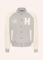 Kurtki damskie - Tommy Hilfiger Kurtka W Stylu College grau - miniaturka - grafika 1