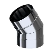 Akcesoria kominkowe - Adam Gas Kolano 130/200 30° - miniaturka - grafika 1