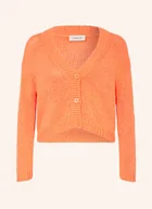 Swetry damskie - Cartoon Kardigan orange - miniaturka - grafika 1