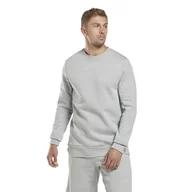 Bluzy męskie - Męska Bluza REEBOK RI AOP CREW HN6884 – Szary - miniaturka - grafika 1