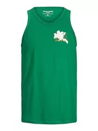 Koszulki męskie - Bestseller A/S Męski tank top Jcomarina Tanktop, zielony (Verdant Green), M, Verdant Green, M - miniaturka - grafika 1