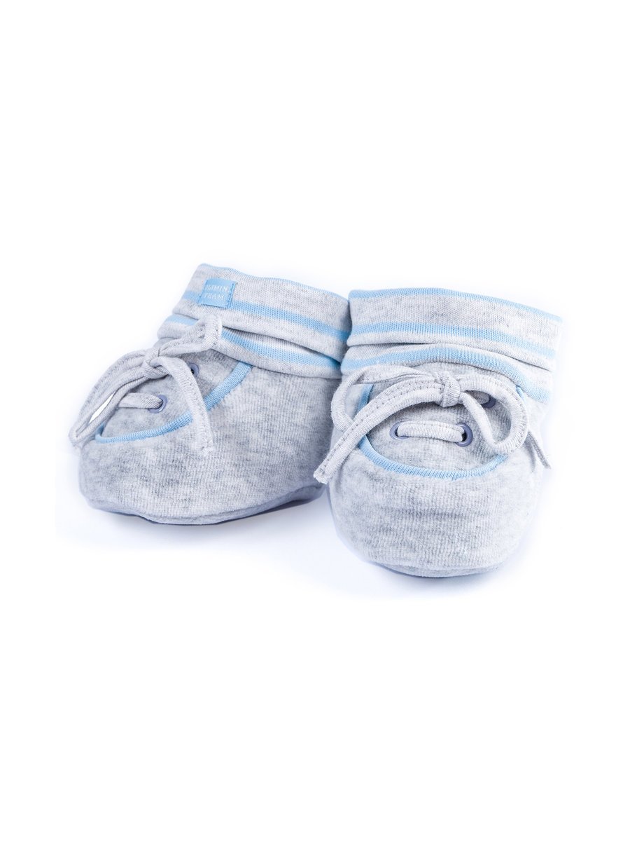 Niemowlęce buciki szare Olimpias