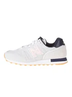 Trampki damskie - New Balance Skórzane sneakersy w kolorze kremowym - miniaturka - grafika 1