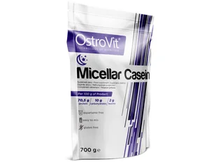 OSTROVIT Micellar Casein 700G Strawberry (5902232610468) - Witaminy i minerały dla sportowców - miniaturka - grafika 1