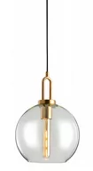 Lampy sufitowe - Clear Bowl - lampa wisząca nowoczesna Bowl Clear - miniaturka - grafika 1