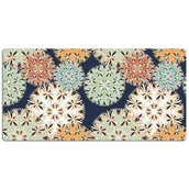 Podkładki na biurko - Mata ochronna na biurko Kolorowe mandale 120x60 cm, Dywanomat - miniaturka - grafika 1