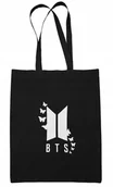 Torby i wózki na zakupy - Eko Torba Kpop BTS Army bawełniana Shopper Zakupy - miniaturka - grafika 1