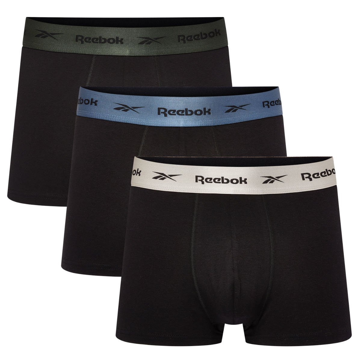 Bielizna męska Reebok 150963PKA RBK TRUNKS ADIR Czarna