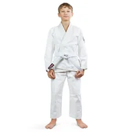 Kimona, stroje i obuwie - Kimono do Judo dla dzieci Ground Game Deshi 2.0 białe - miniaturka - grafika 1