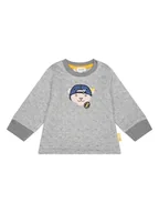 Bluzy i sweterki niemowlęce - Steiff Bluza w kolorze szarym - miniaturka - grafika 1